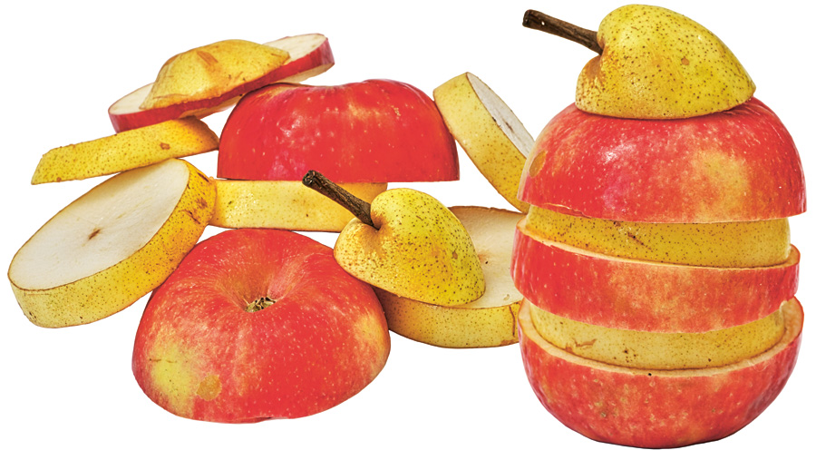 Äpplen och päron skyddar hjärnan